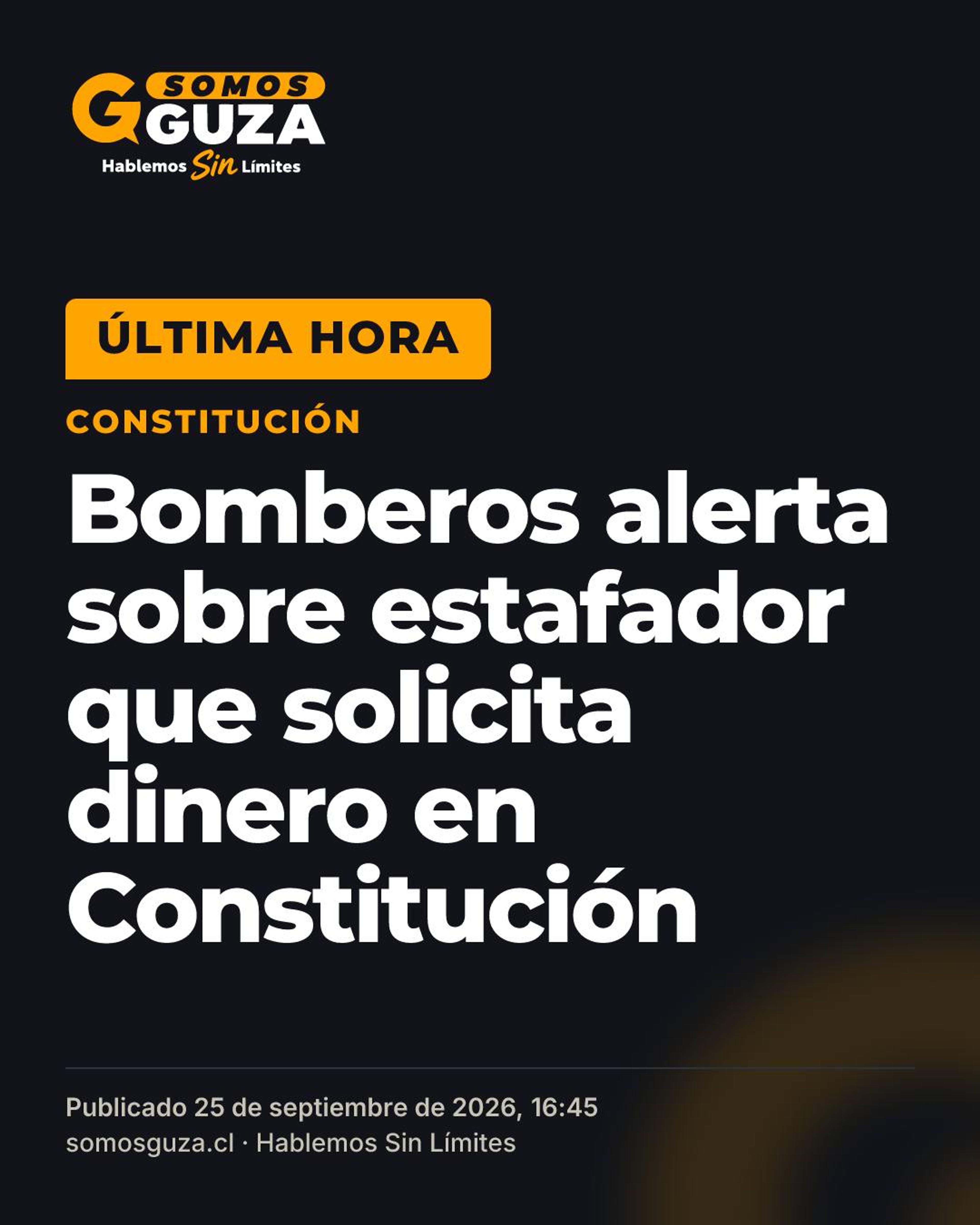 Foto 1 de 3: ÚLTIMA HORA · Constitución
