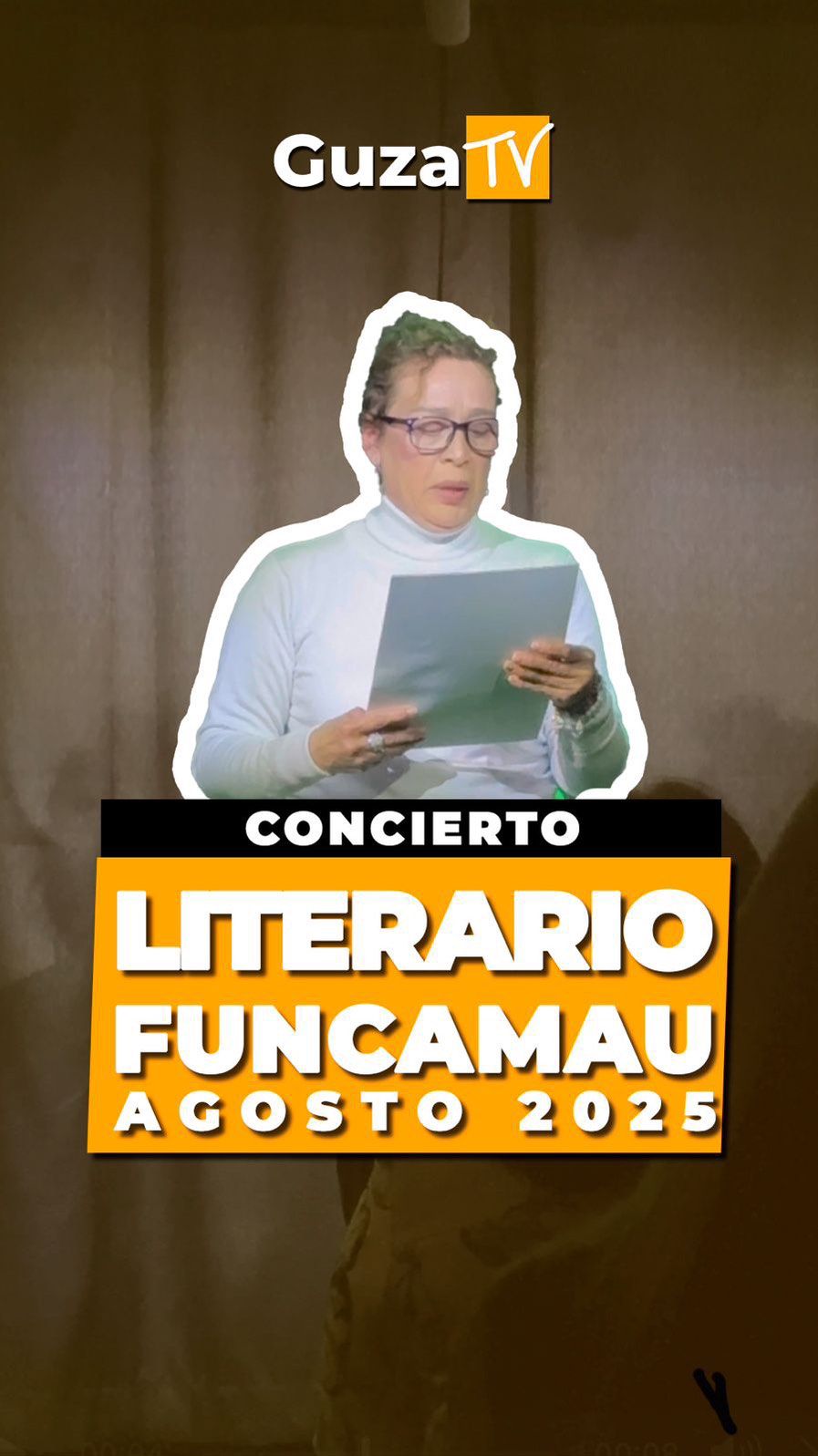 Portada del video: El pasado sábado, la Fundación Funcamau fue escenario de un concierto literario que deslumbró por el alto…