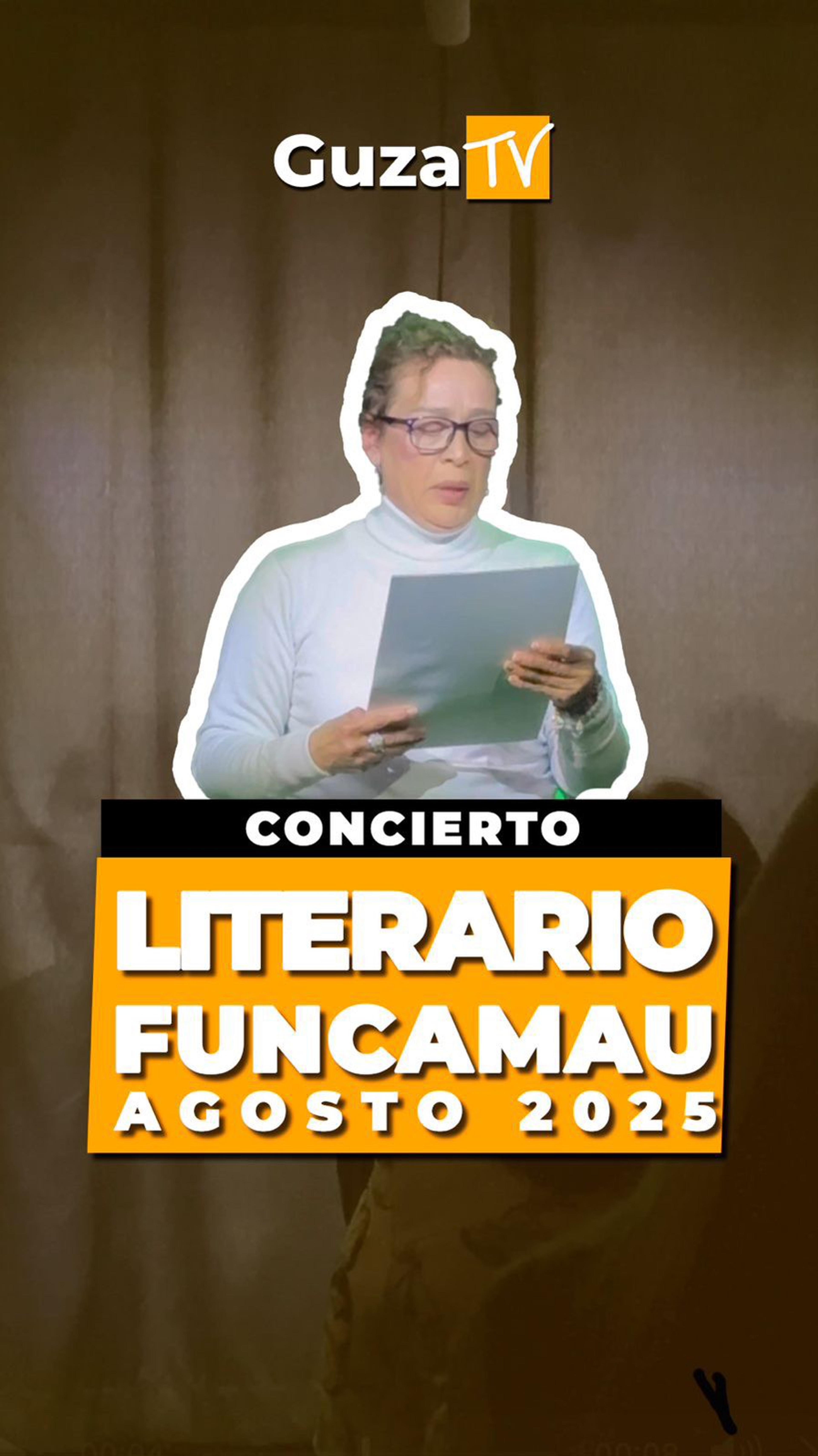 Portada del video: El pasado sábado, la Fundación Funcamau fue escenario de un concierto literario que deslumbró por el alto…