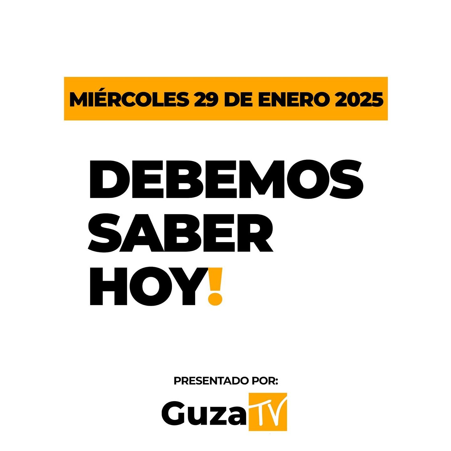 Foto 1 de 5: Lo que debes saber hoy