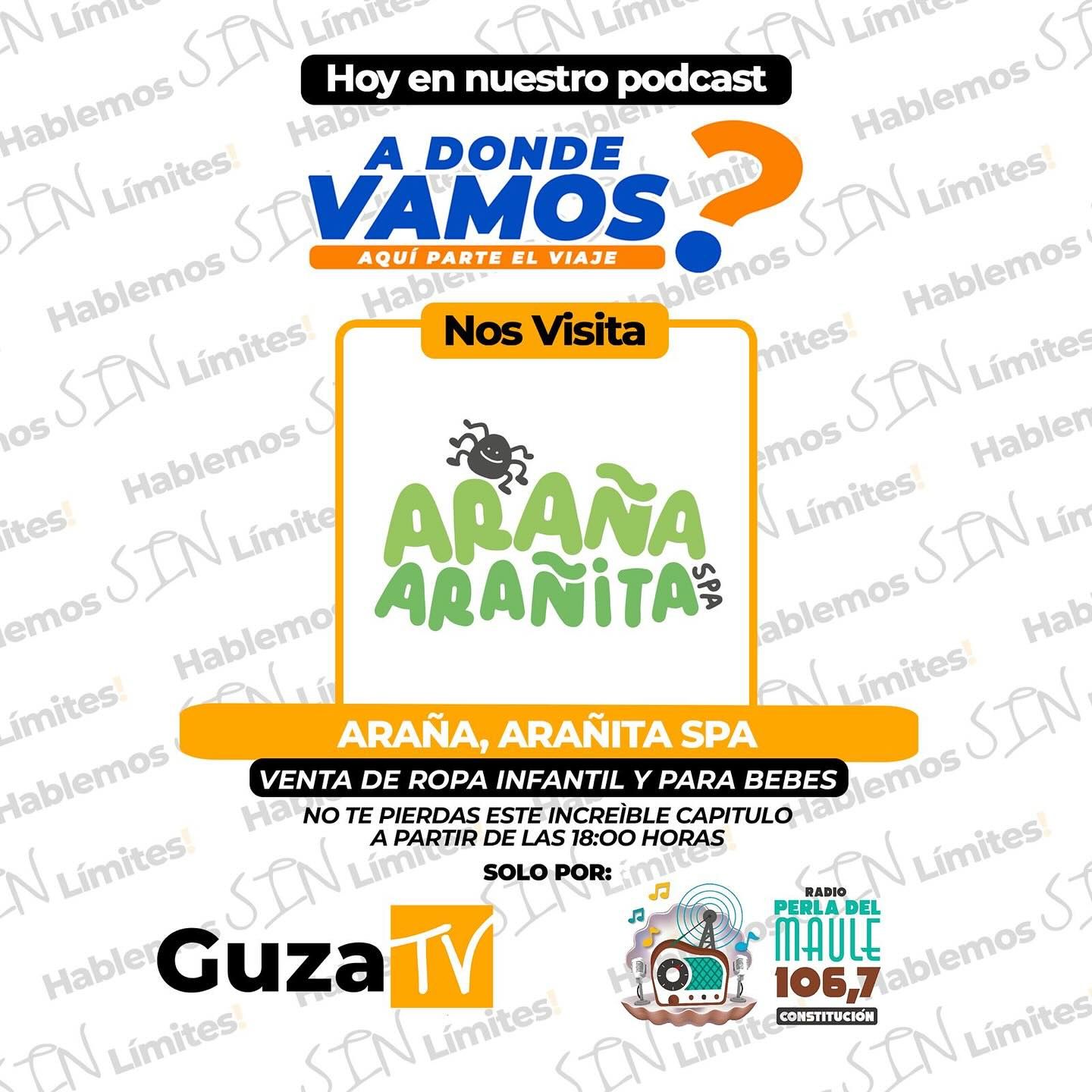 Hoy en nuestro programa nos acompaña Araña arañita, hablaremos sobre moda infantil sustentable, redes de…