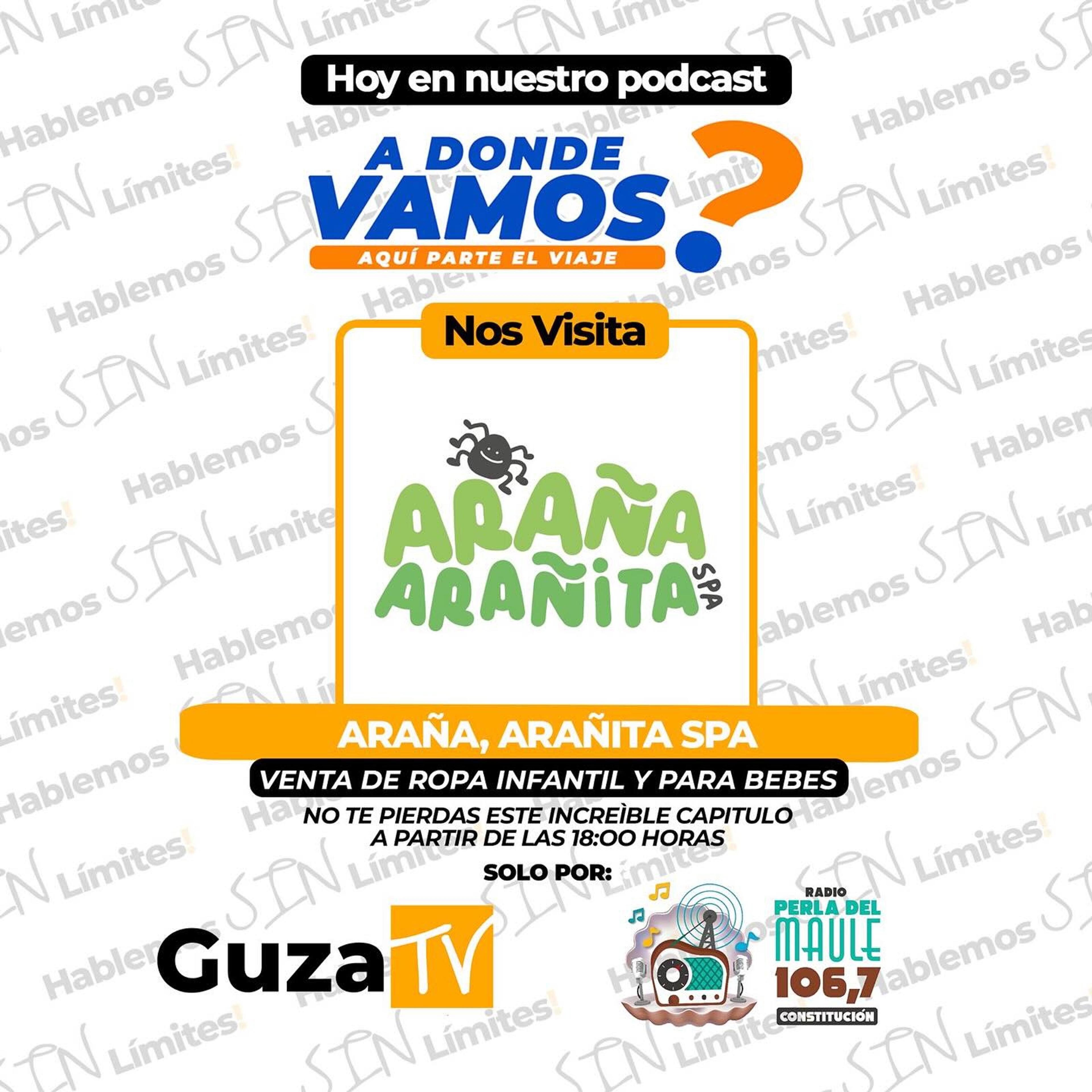 Hoy en nuestro programa nos acompaña Araña arañita, hablaremos sobre moda infantil sustentable, redes de…