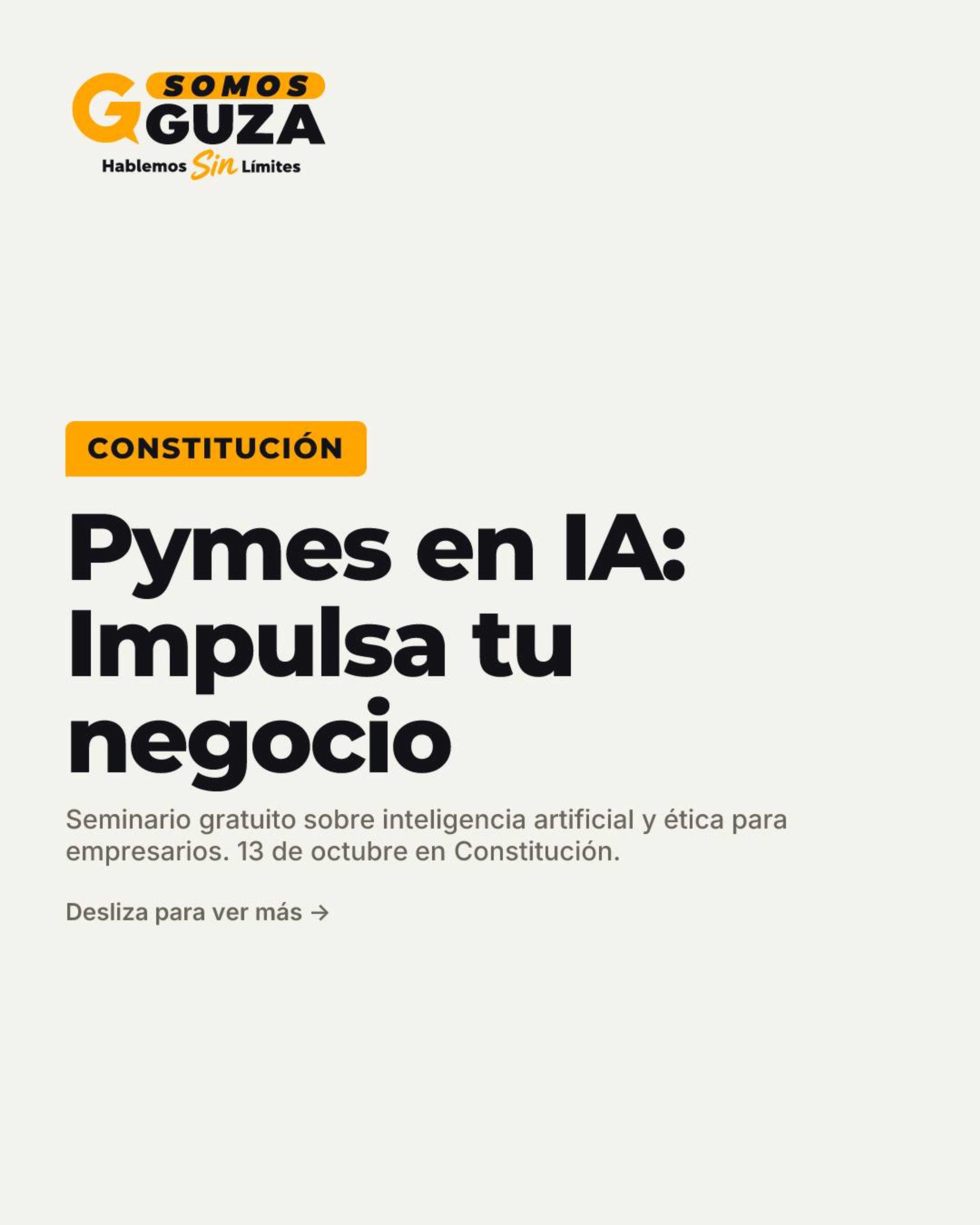 Foto 1 de 3: Quieres llevar tu pyme al siguiente nivel con IA?