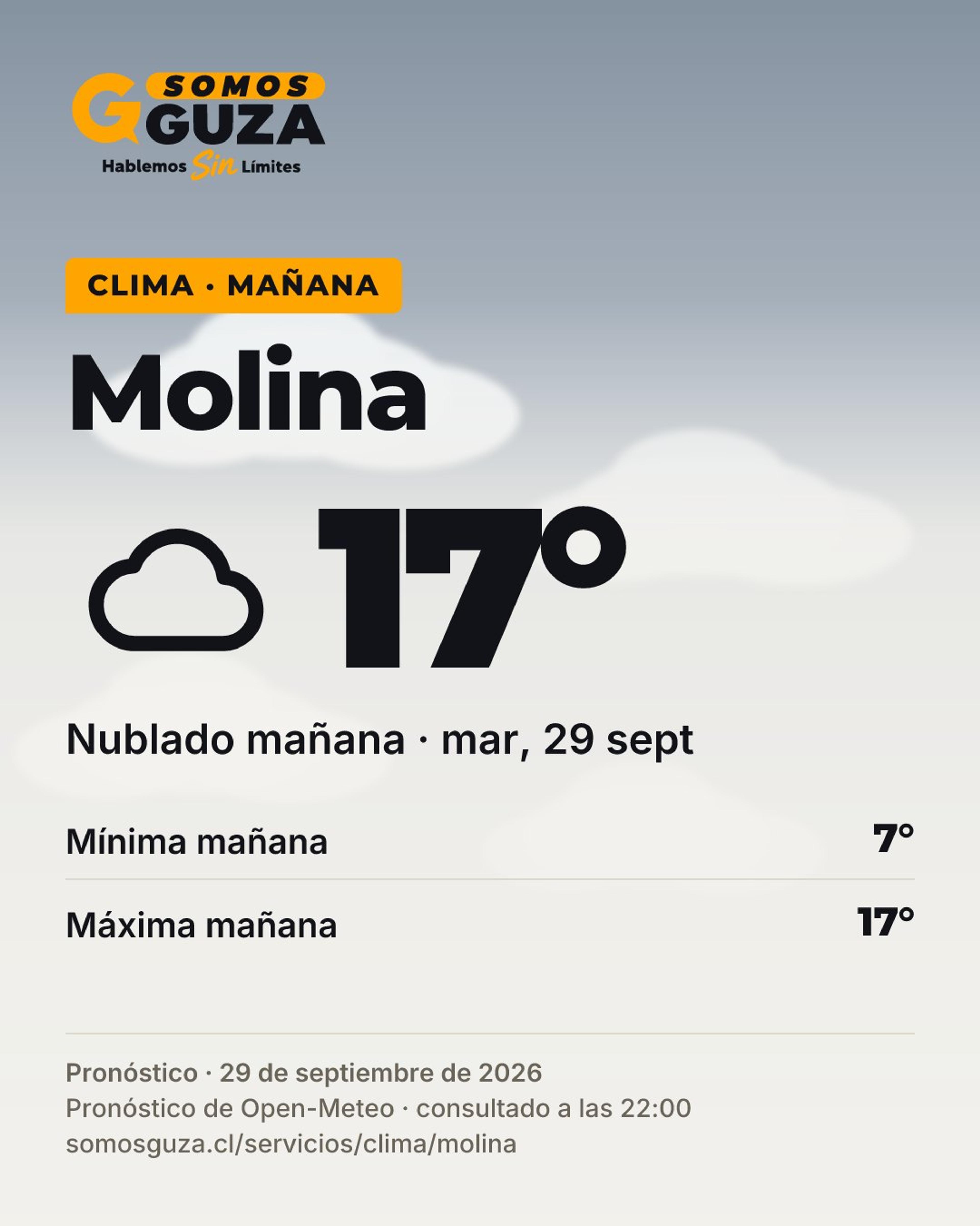 Foto 6 de 7: El clima de mañana en la costa del Maule