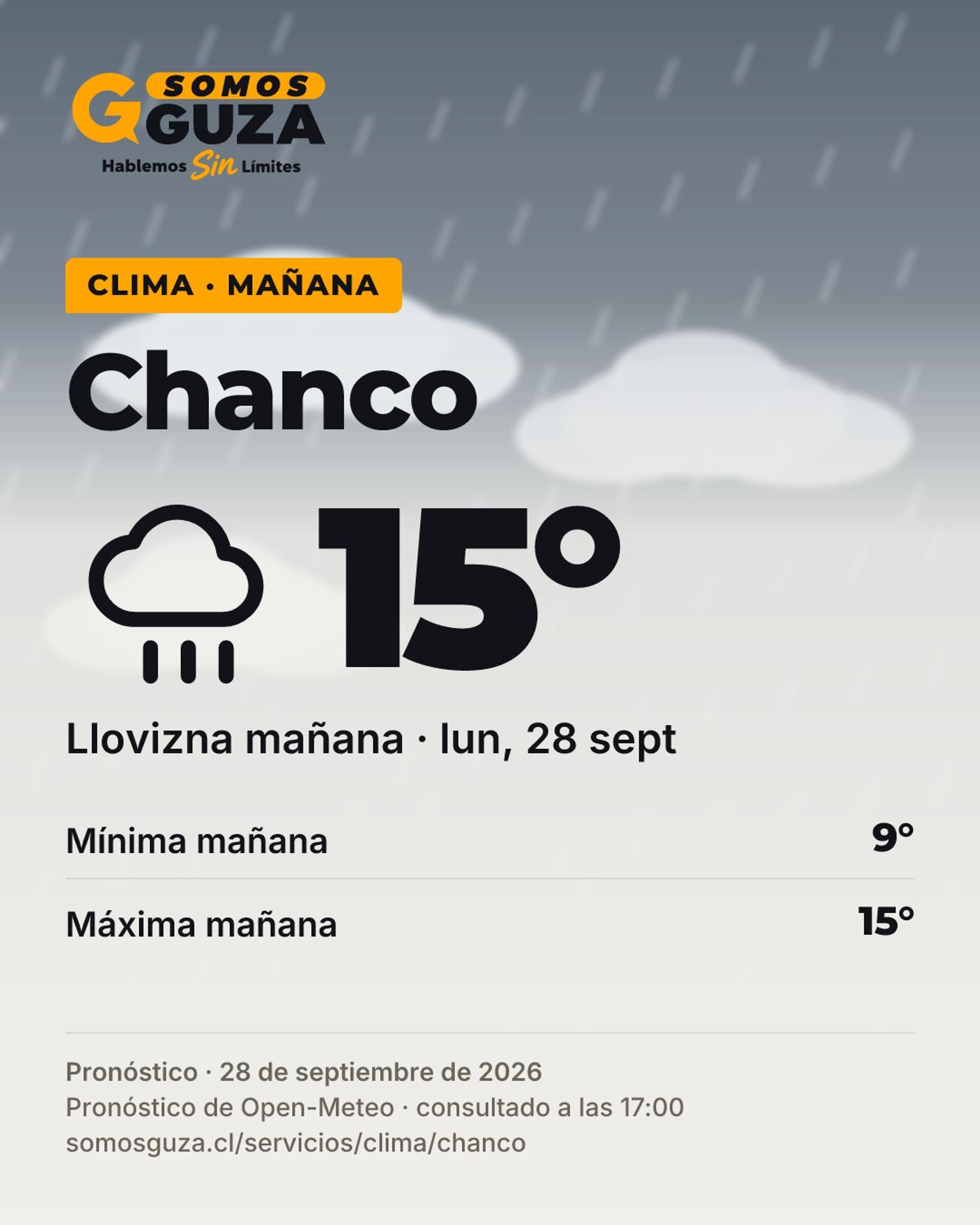Foto 5 de 7: El clima de mañana en la costa del Maule