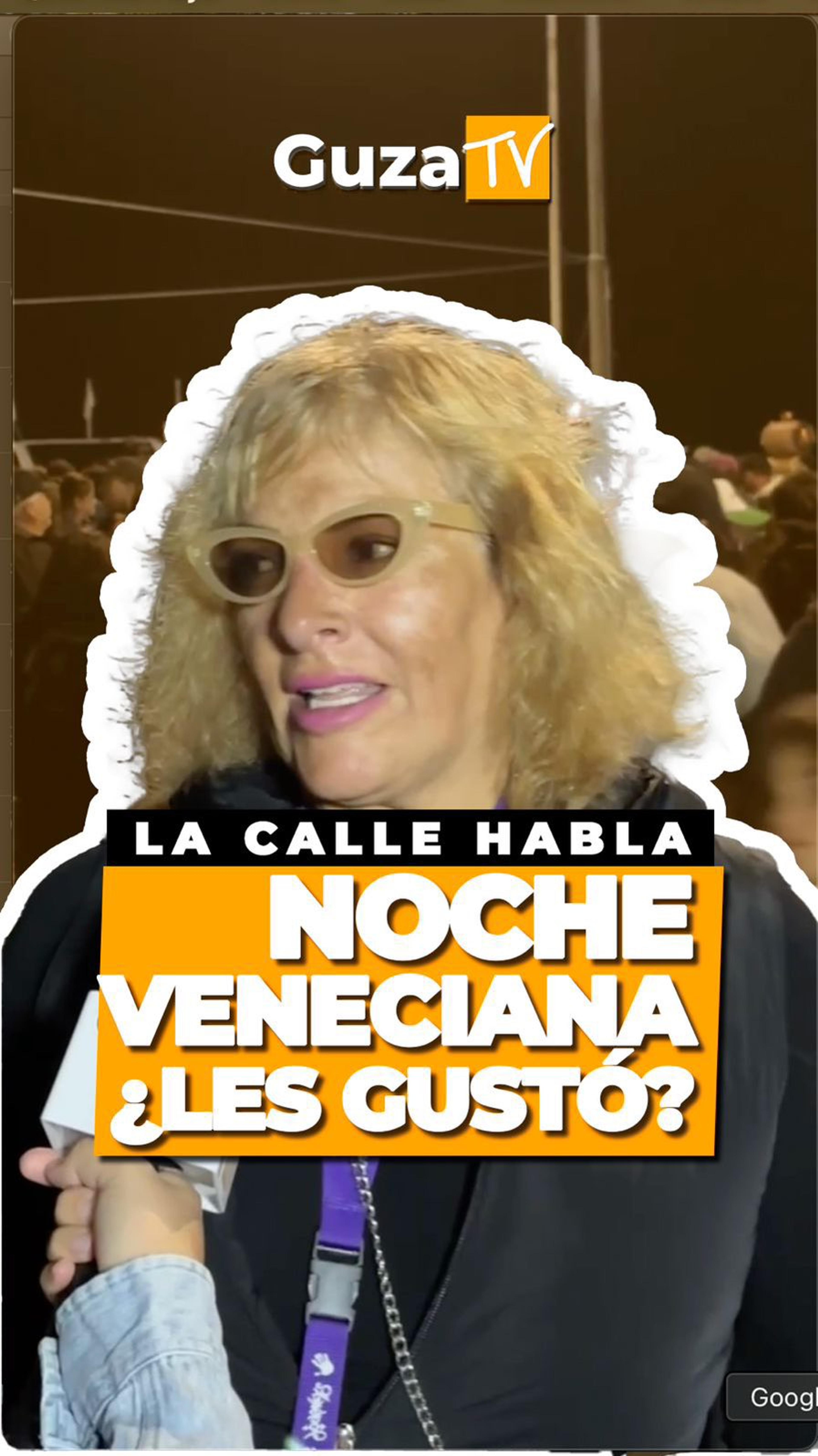 Portada del video: Salimos a preguntarle a la gente qué les pareció la Noche Veneciana, uno de los eventos más esperados del…