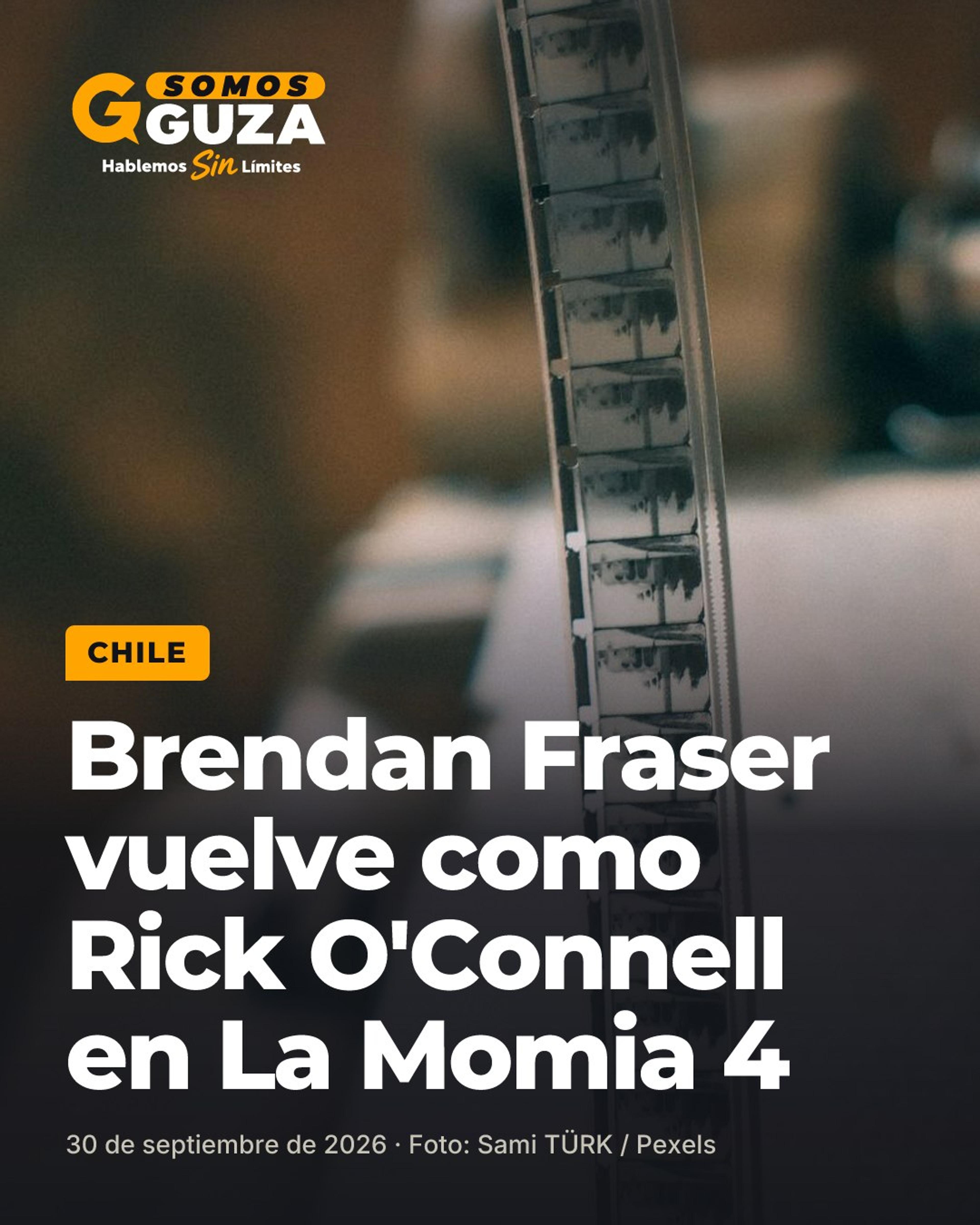 Foto 1 de 2: Brendan Fraser vuelve como Rick O'Connell en La Momia 4