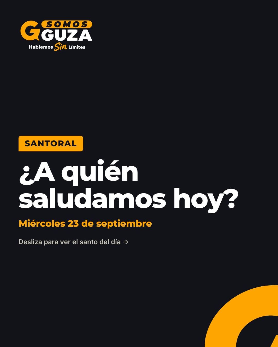 Foto 1 de 3: 23 de septiembre de 2026. Hoy saludamos a Pío de Pietrelcina. ¡Feliz santo!