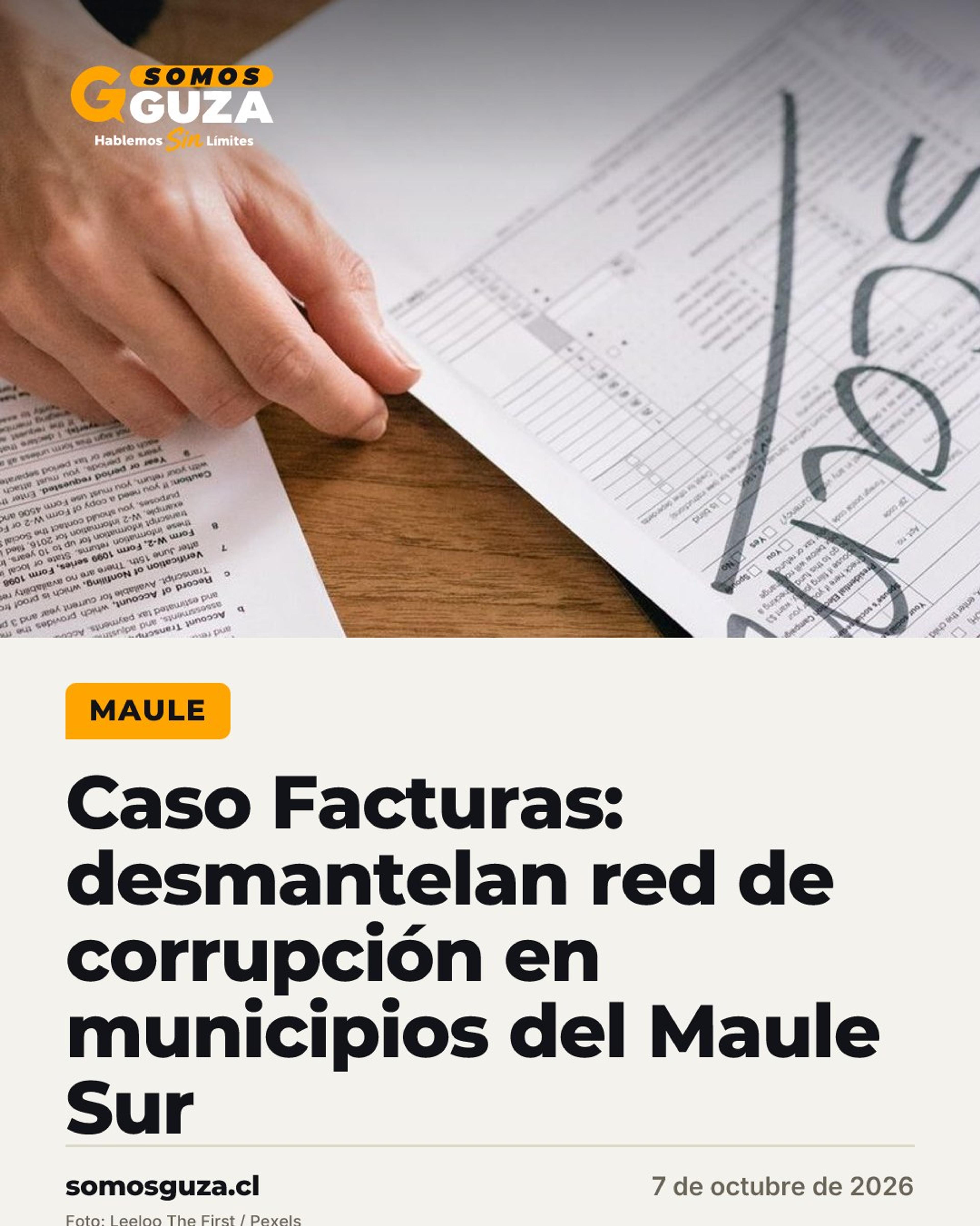 Caso Facturas: desmantelan red de corrupción en municipios del Maule Sur