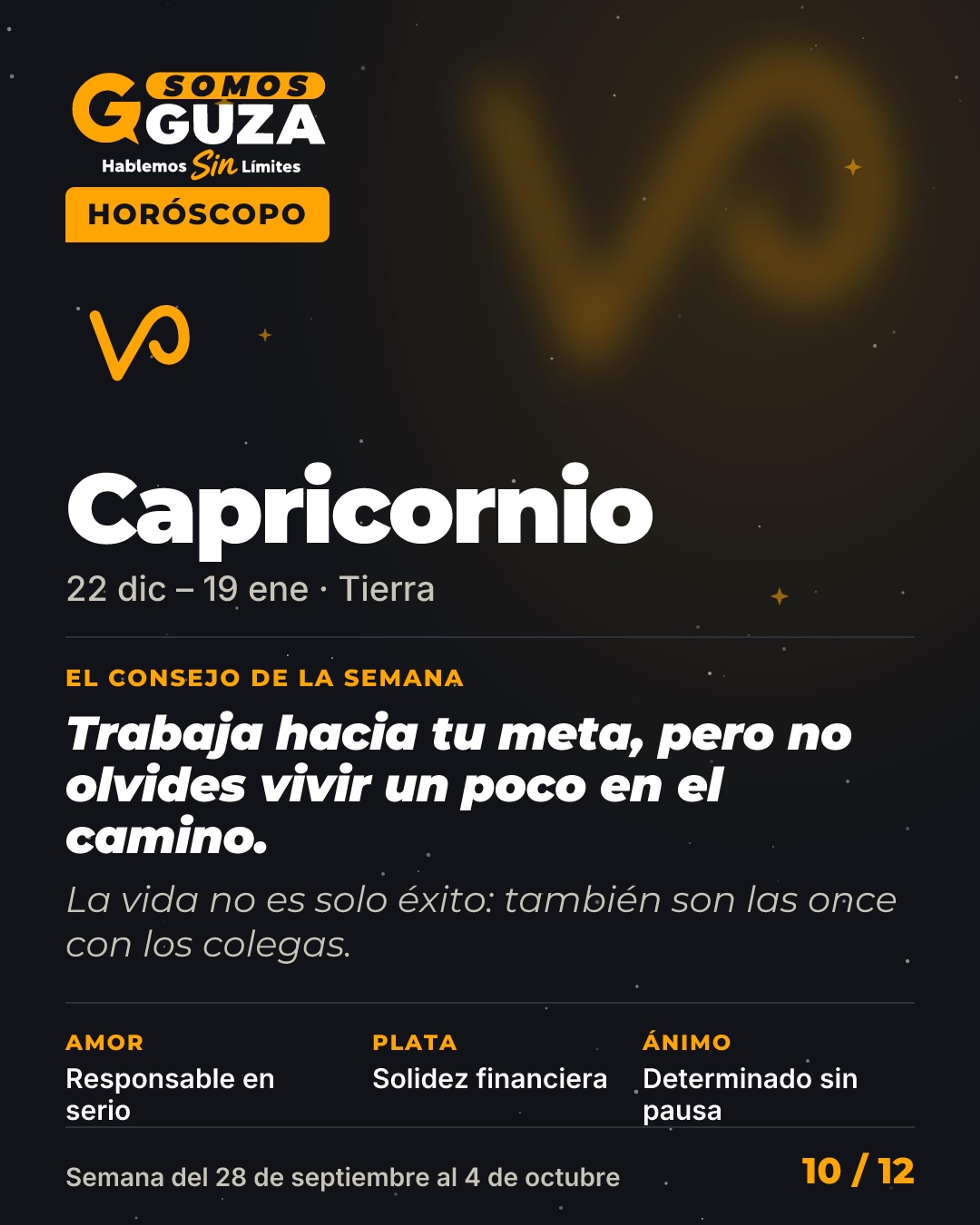 Foto 11 de 14: Horóscopo de la semana (semana del 28 de septiembre al 4 de octubre)