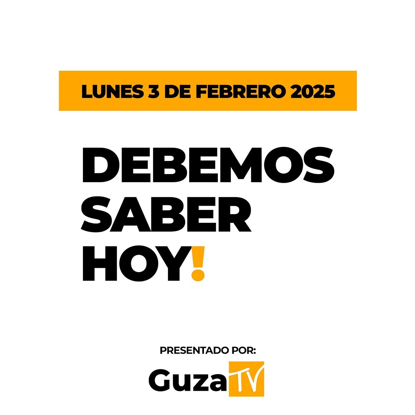 Foto 1 de 5: Lo que debes saber hoy
