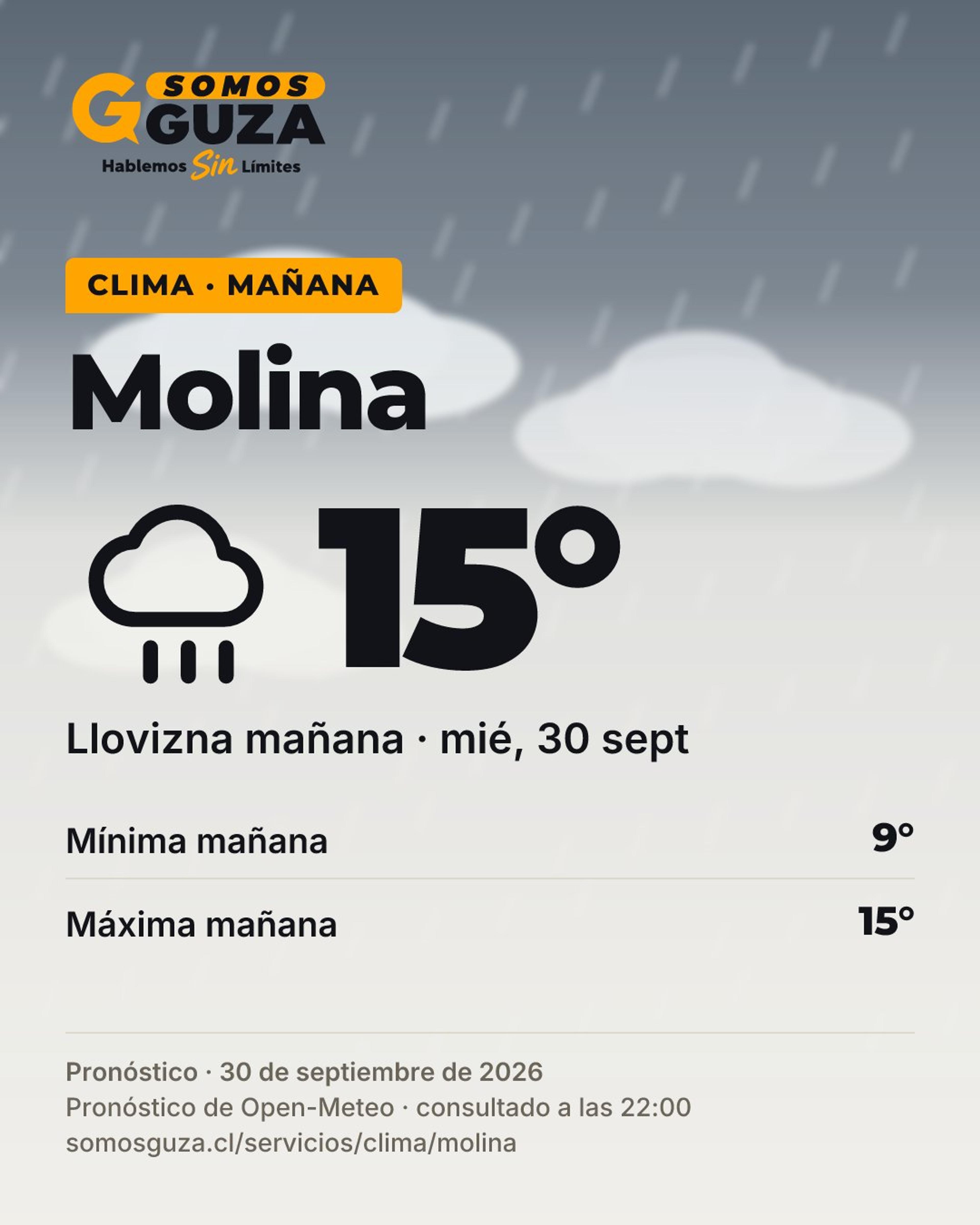 Foto 6 de 7: El clima de mañana en la costa del Maule