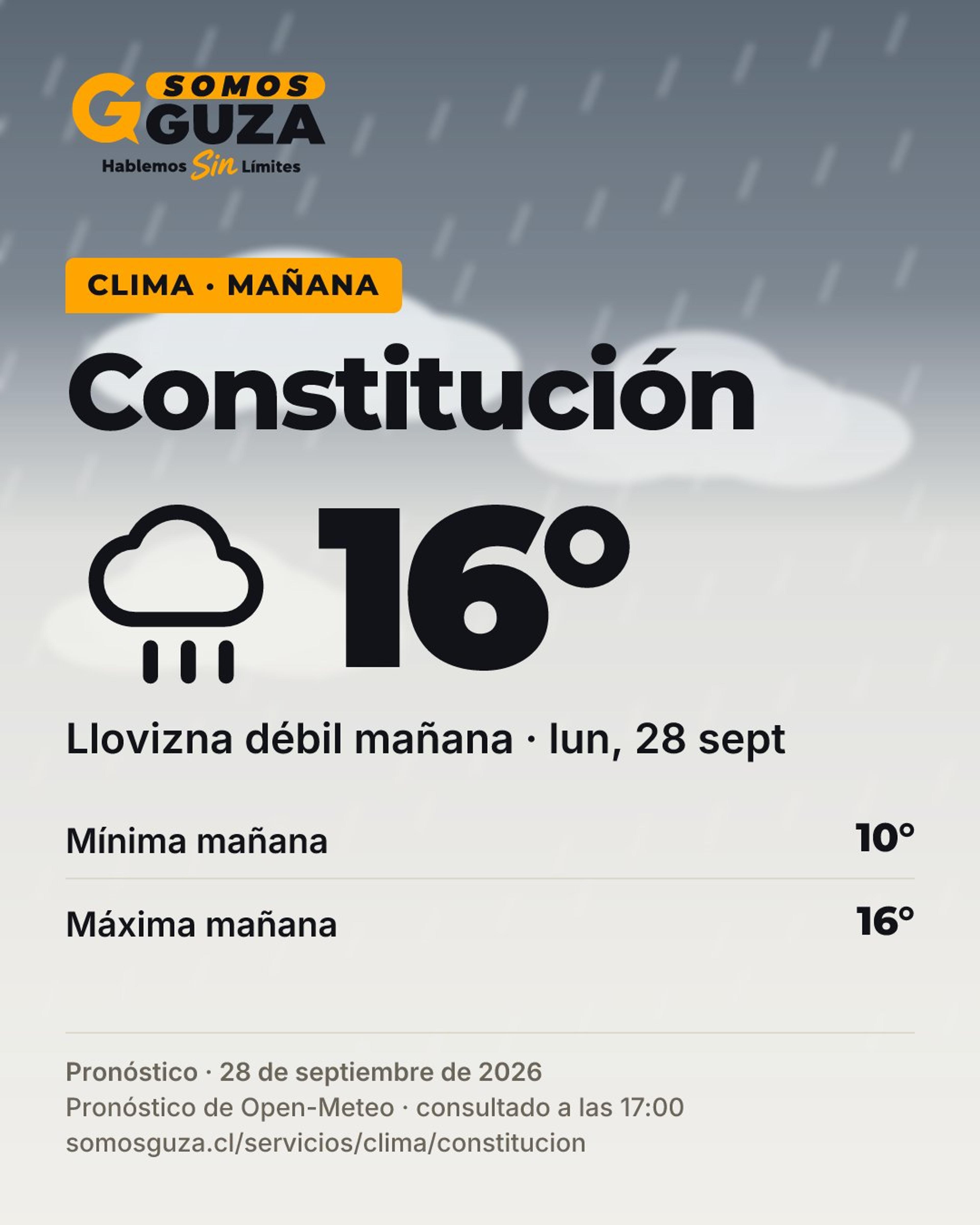 Foto 2 de 7: El clima de mañana en la costa del Maule