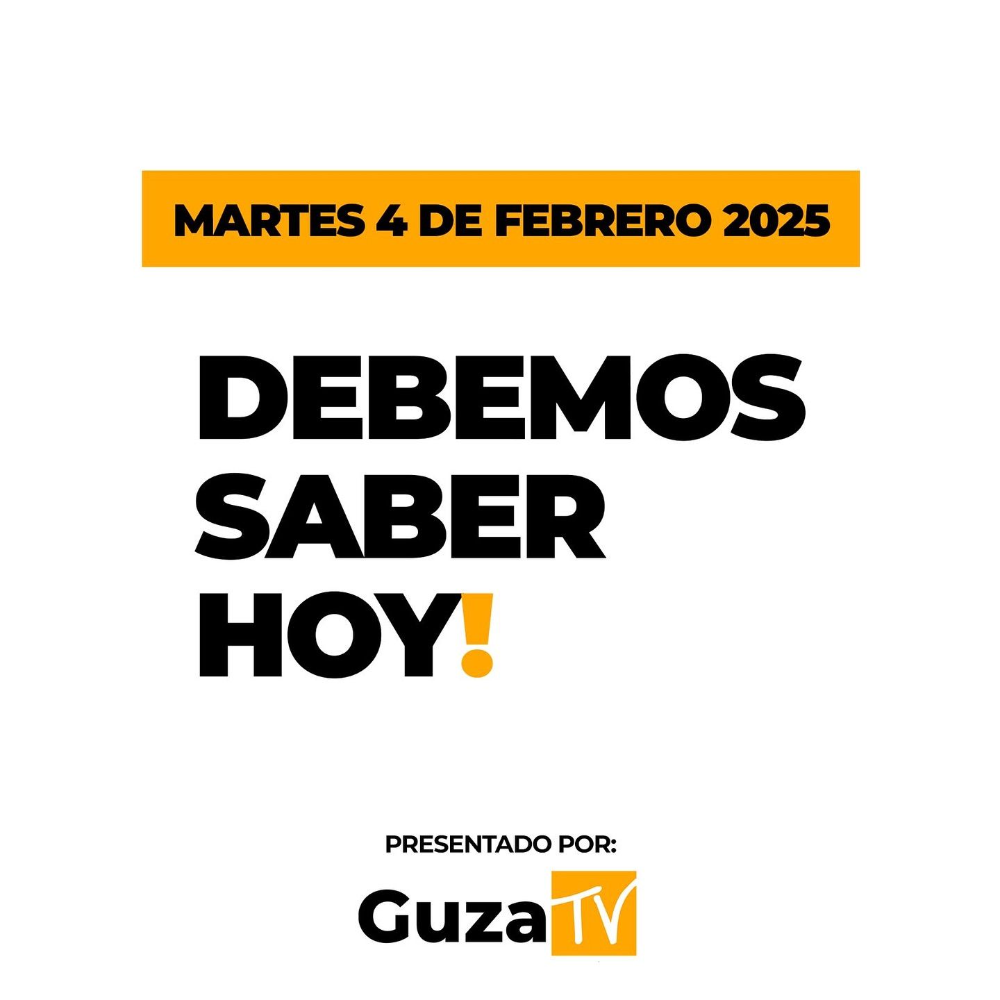 Foto 1 de 5: Lo que debes saber hoy
