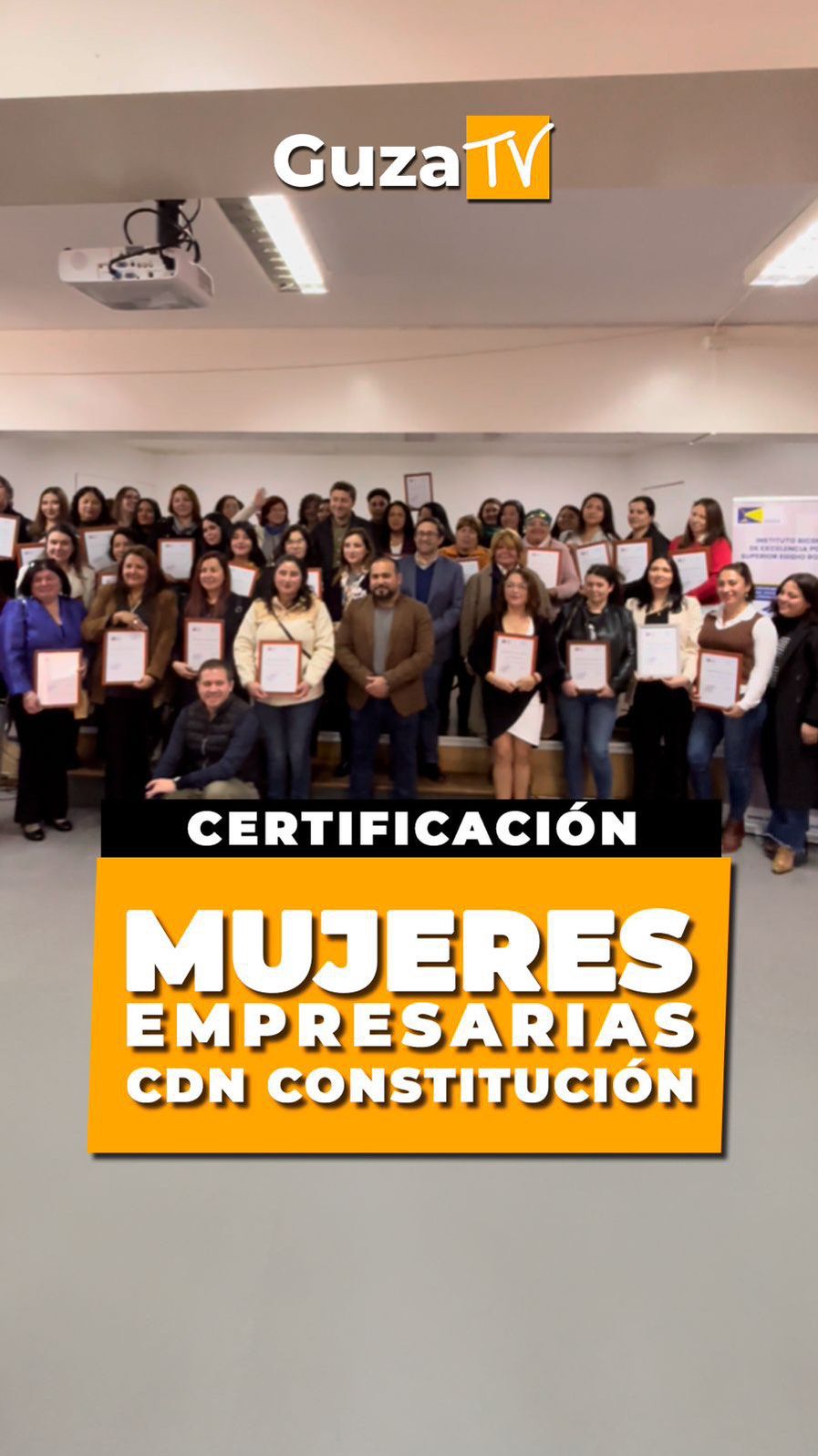 Portada del video: Celebramos junto a estas increíbles mujeres en la ceremonia de certificación de mujeres empresarias…