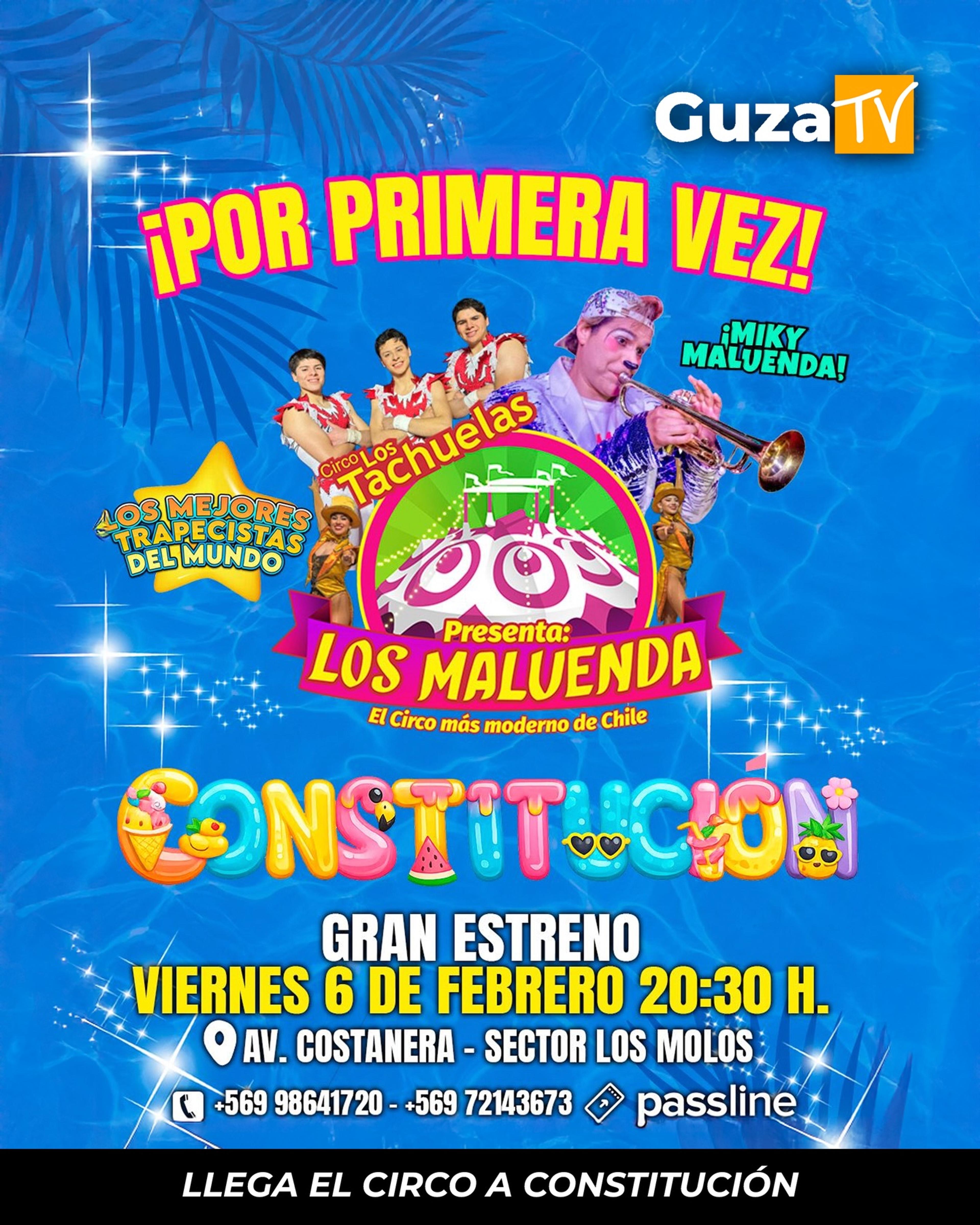 Foto 2 de 2: Llega el circo a Constitución… y no, no es la muni!