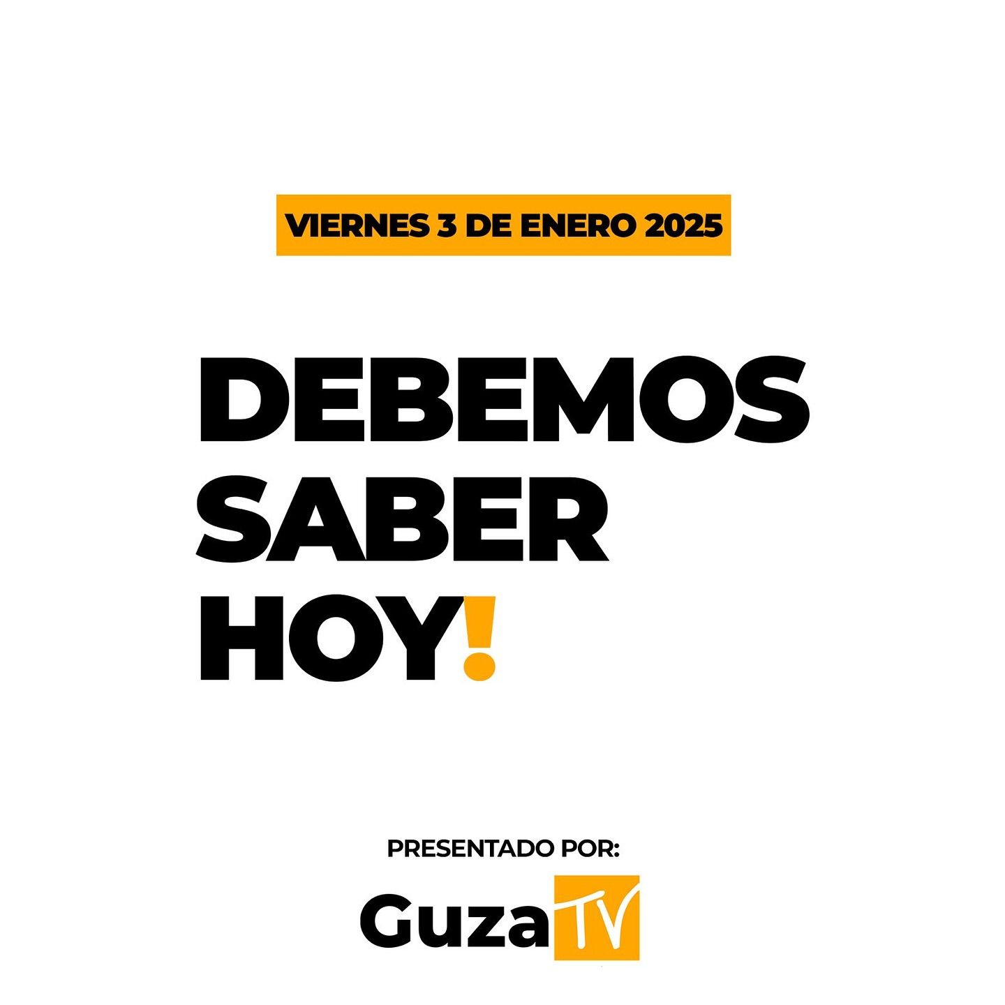 Foto 1 de 5: Lo que debes saber hoy