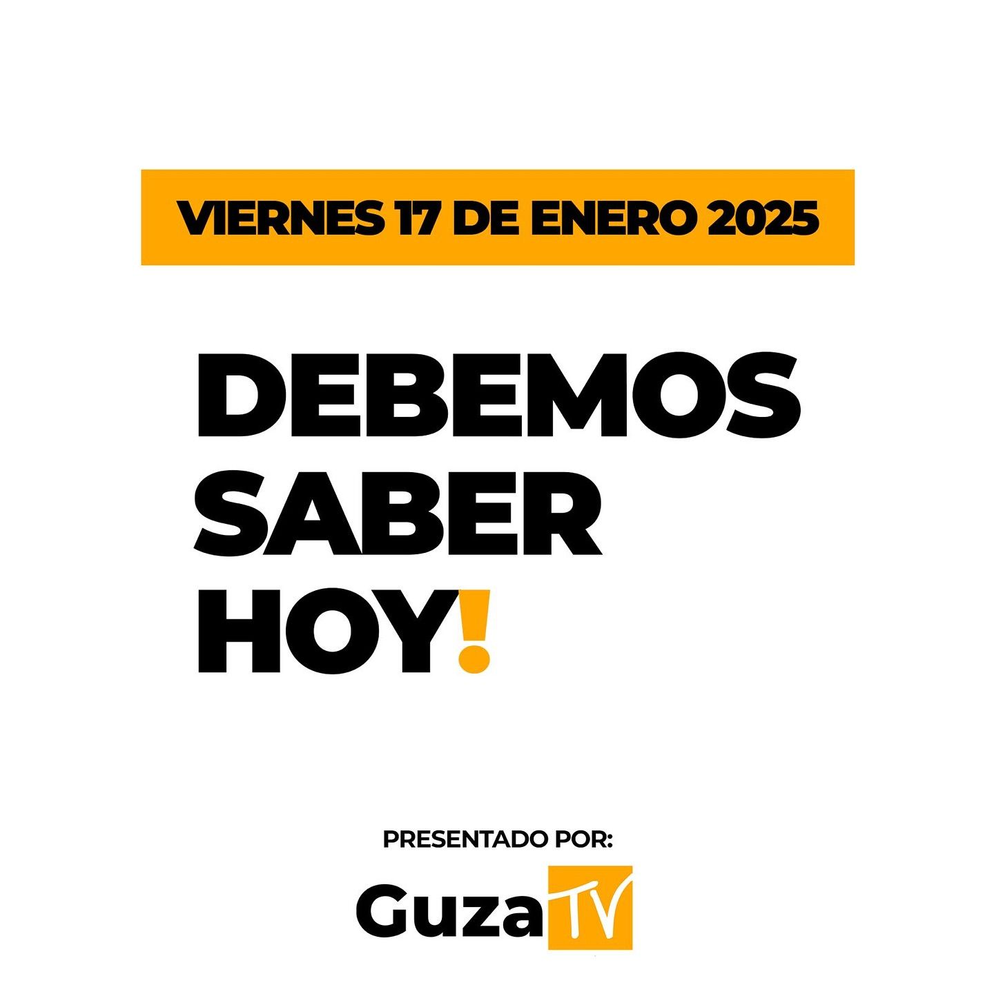 Foto 1 de 5: Lo que debes saber hoy