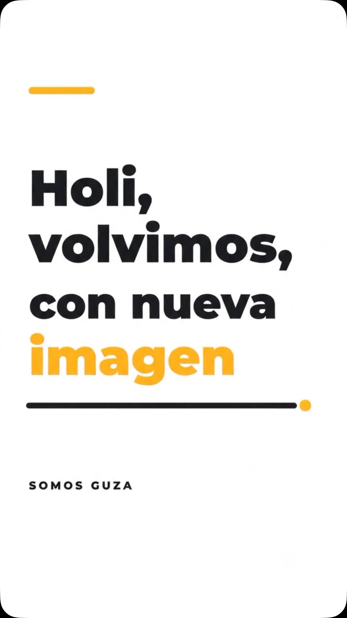 Portada del video: Volvimos!