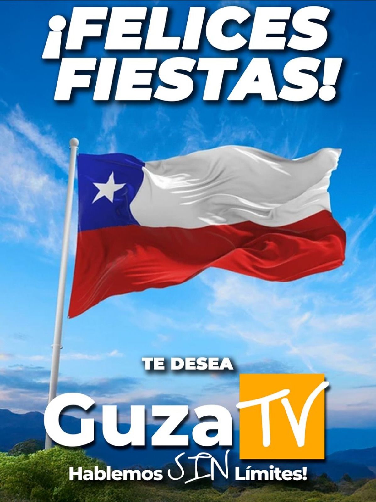 En Guza TV celebramos junto a ustedes este 18 de septiembre
