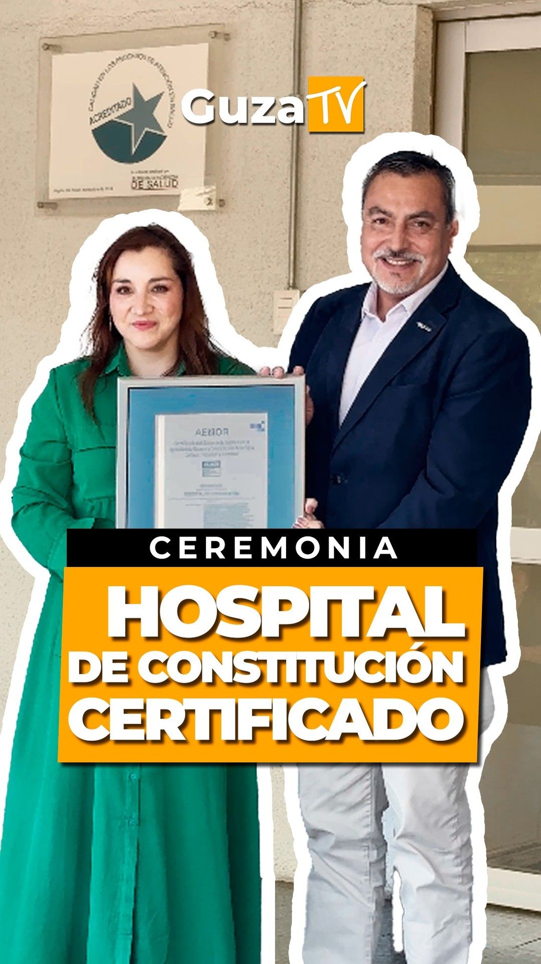 Portada del video: El Hospital de Constitución se convirtió en el primer hospital a nivel nacional en certificarse bajo la…