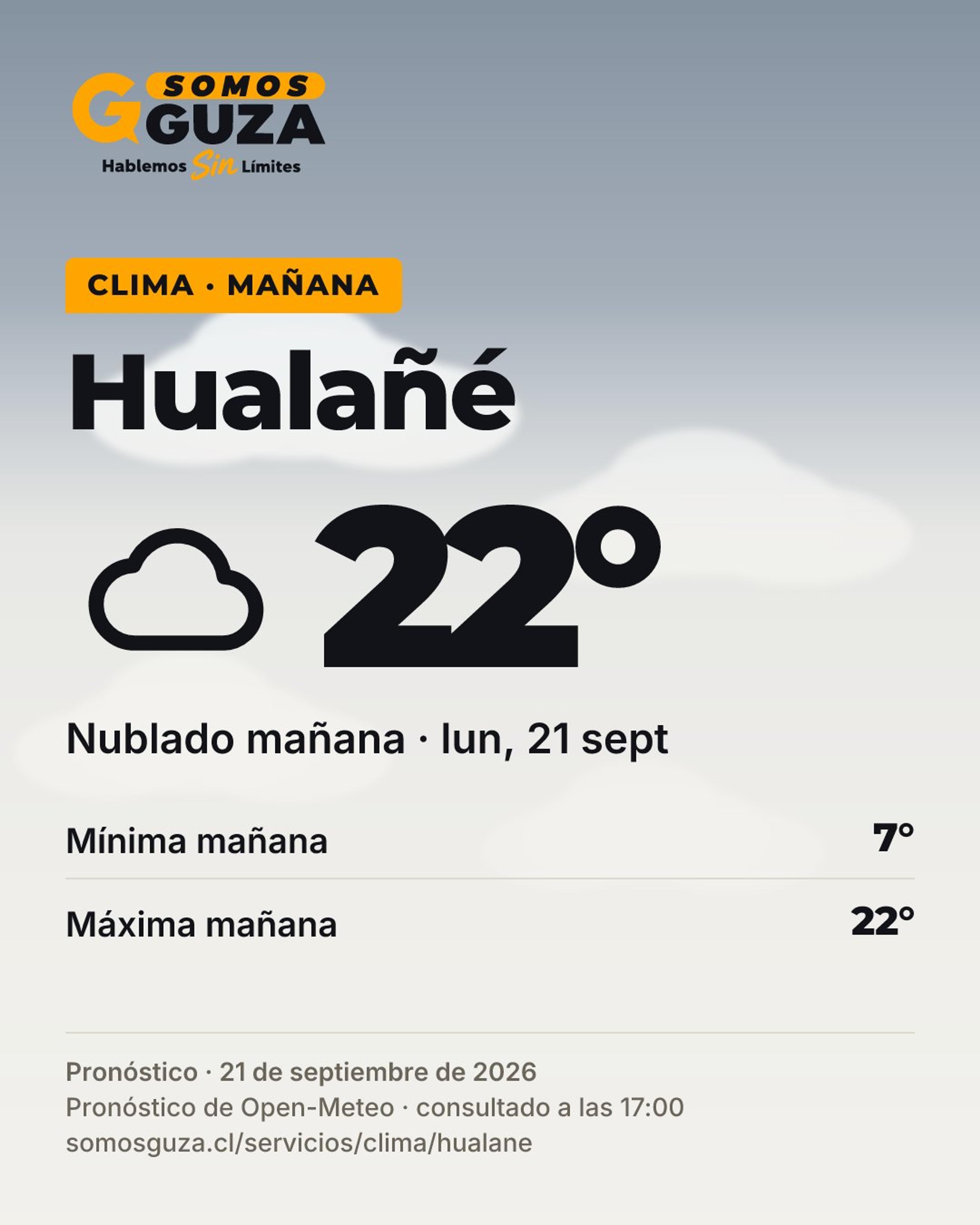 Foto 2 de 5: El clima de mañana en la costa del Maule