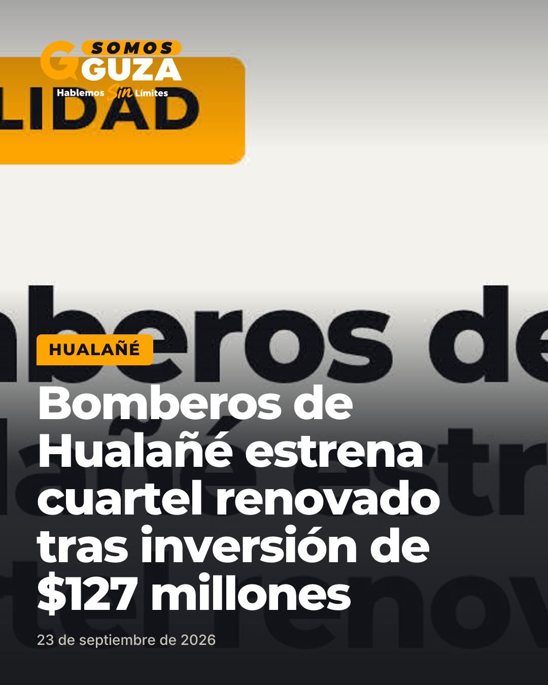 Foto 1 de 2: Bomberos de Hualañé estrena cuartel renovado tras inversión de $127 millones