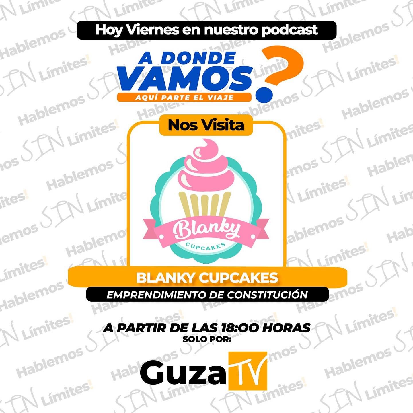 Hoy en Guza! Nos acompaña Blanca, creadora de blankycupcakes