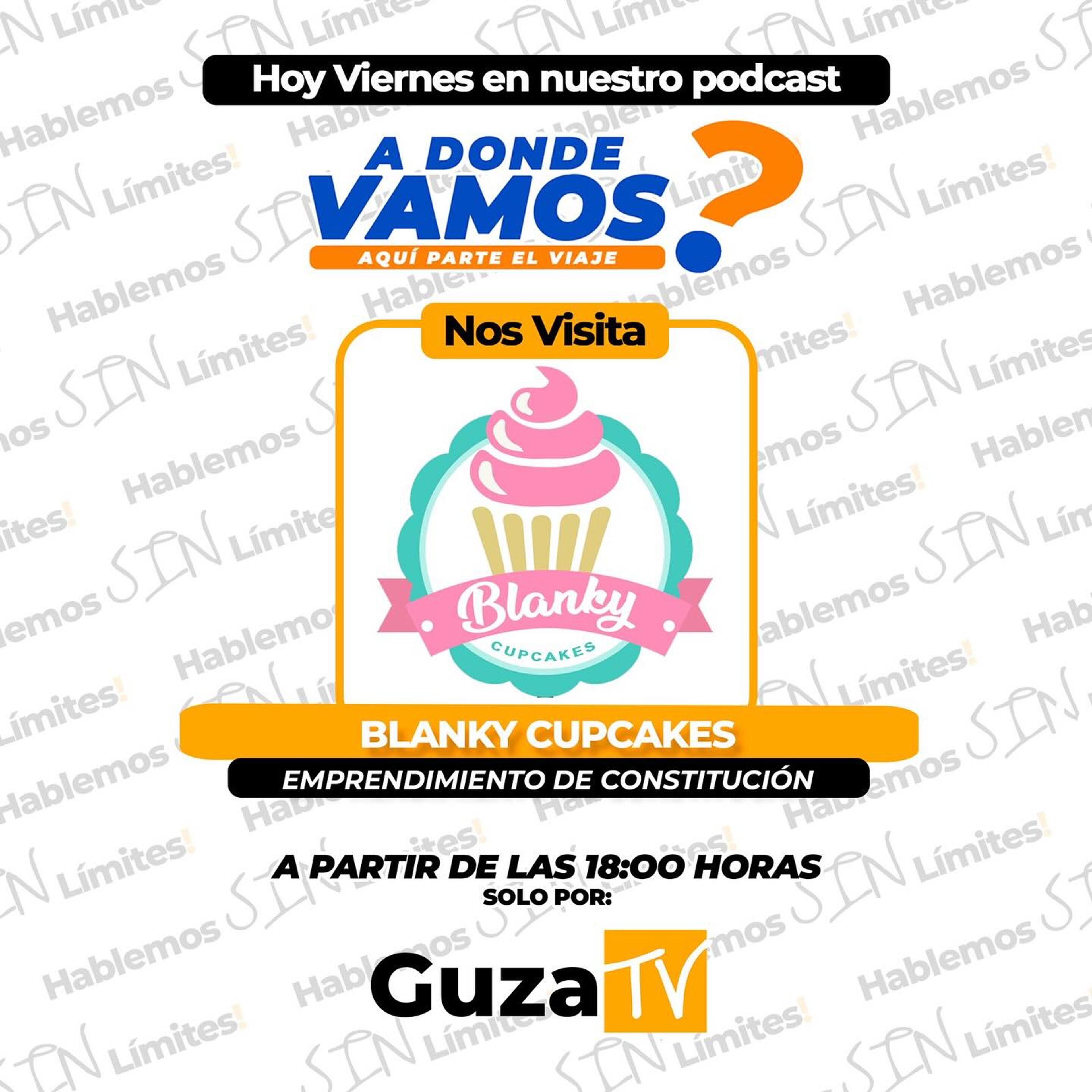 Hoy en Guza! Nos acompaña Blanca, creadora de blankycupcakes