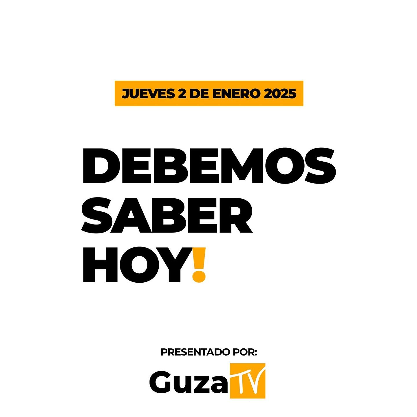 Foto 1 de 5: Lo que debes saber hoy