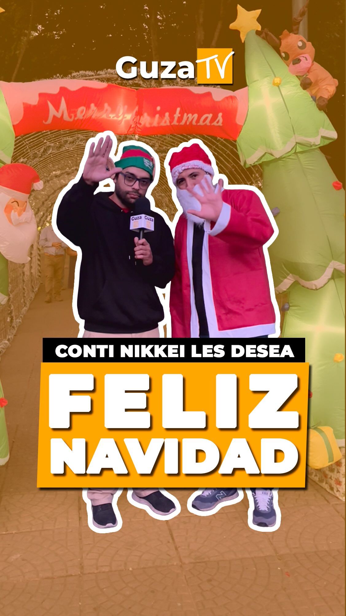 Portada del video: Junto a salimos a sorprender a sus mejores clientes, entregando premios y compartiendo el espíritu…