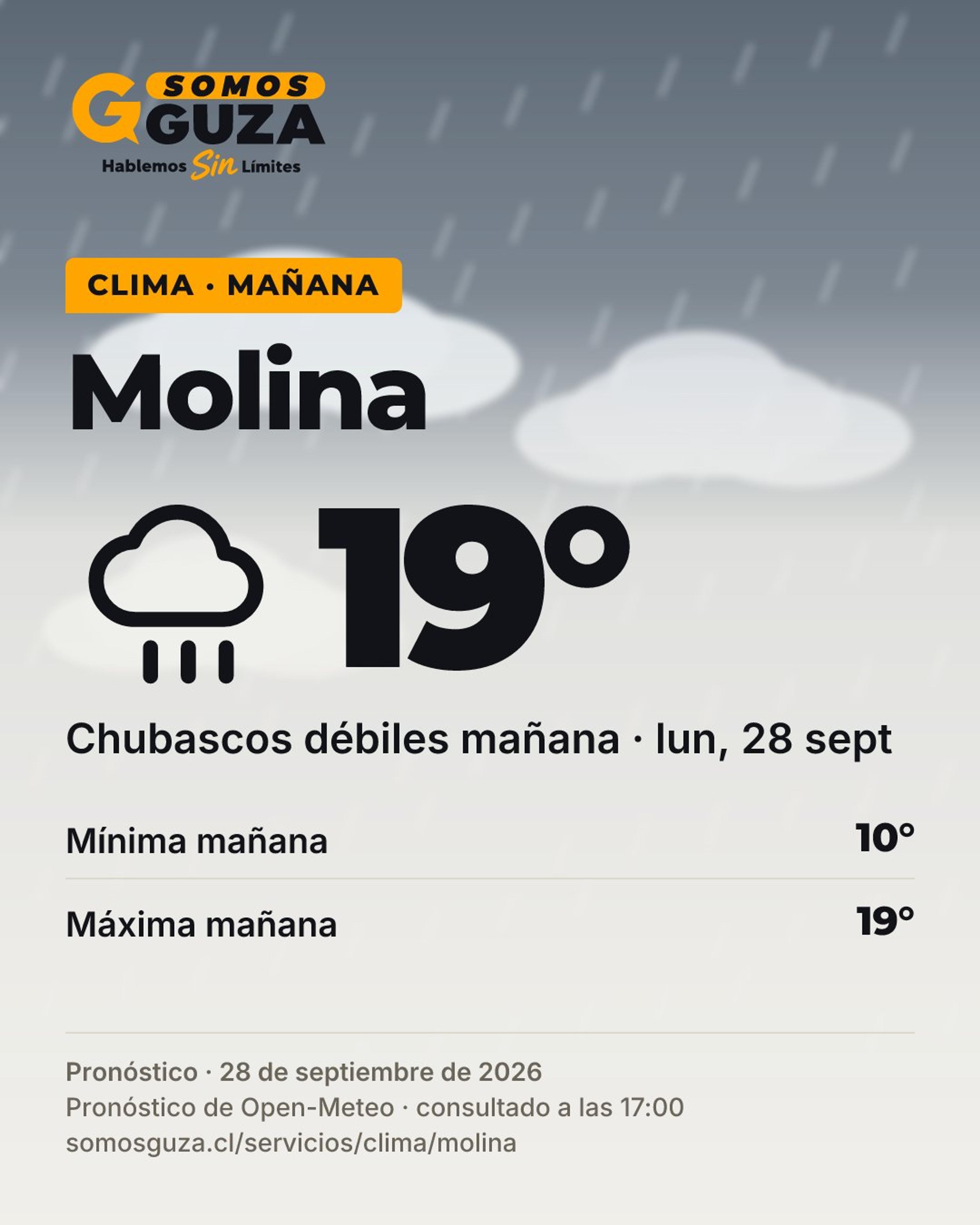 Foto 6 de 7: El clima de mañana en la costa del Maule