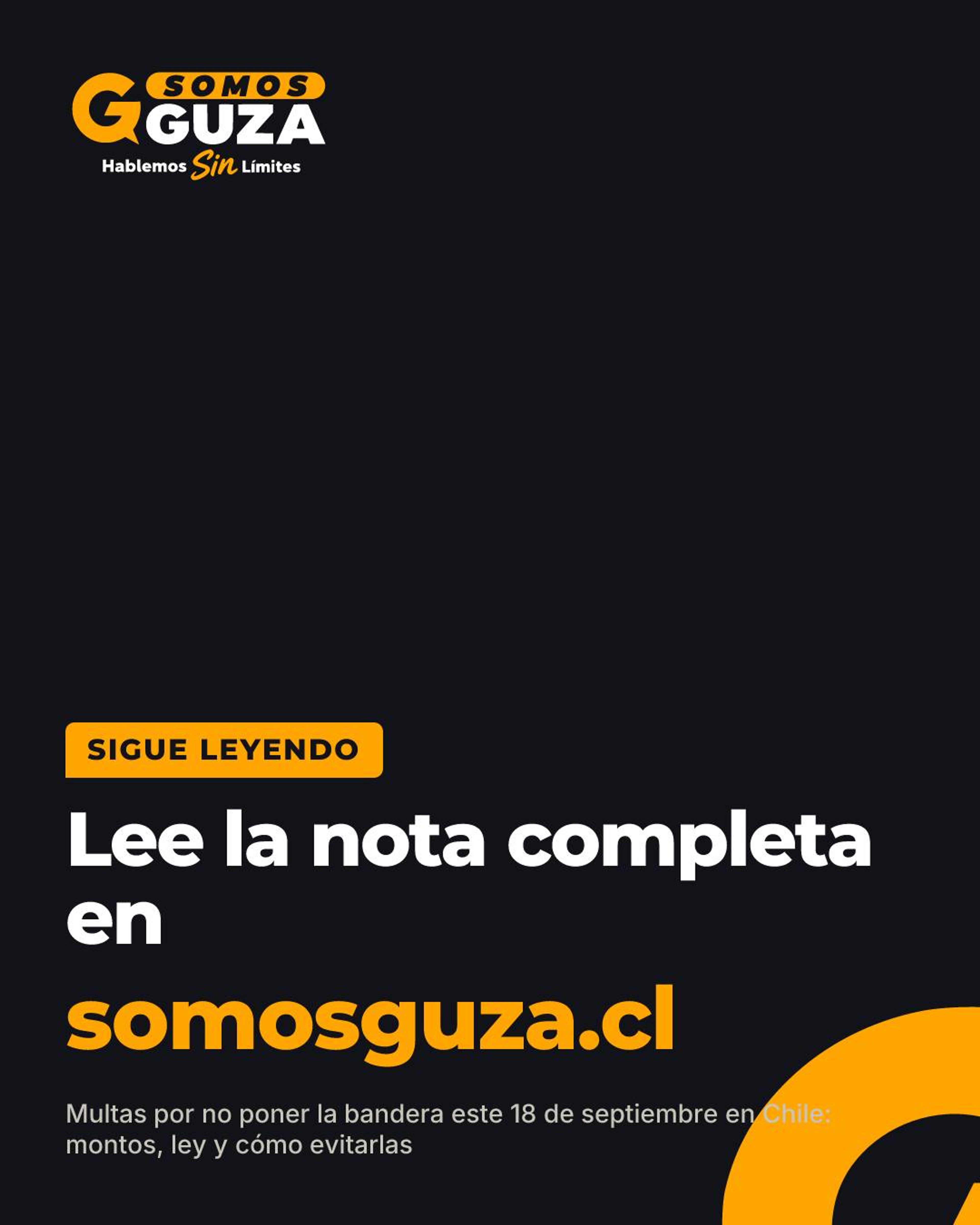Foto 2 de 2: Multas por no poner la bandera este 18 de septiembre en Chile: montos, ley y cómo evitarlas