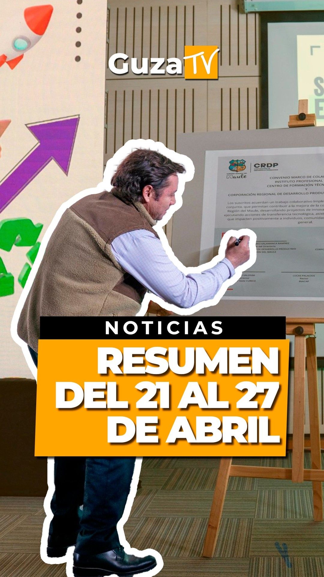 Portada del video: Principales noticias de la semana en el Maule