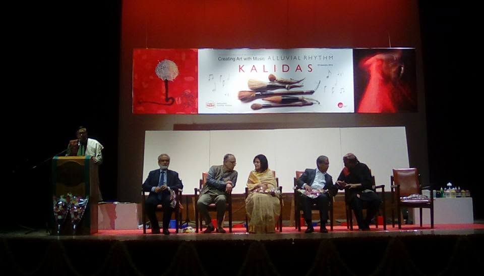 ALLUVIAL RHYTHM: Creating Art with Music by KALIDAS KARMAKAR