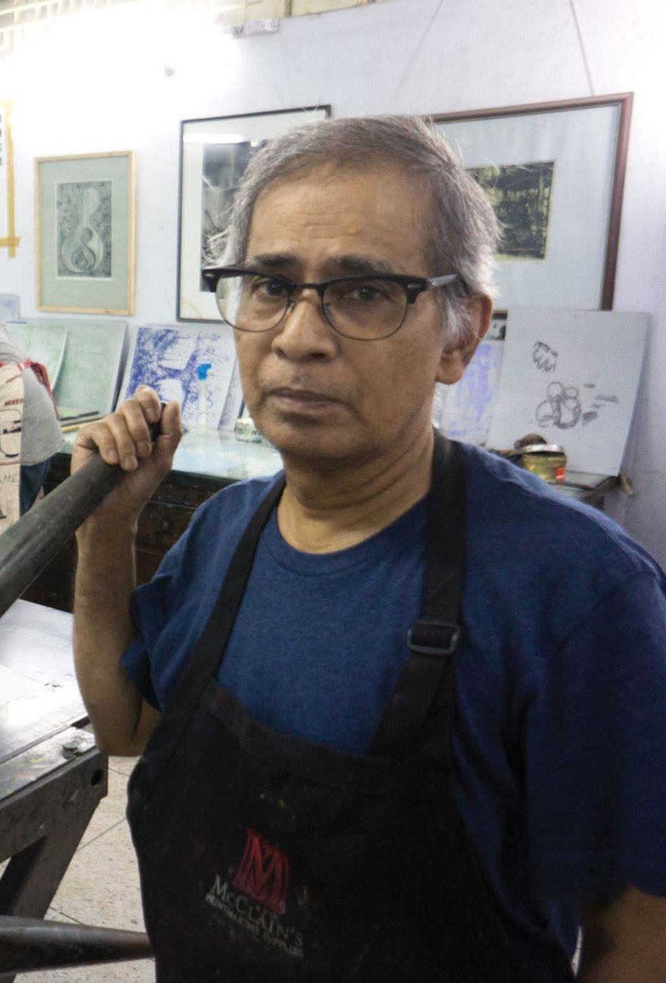 Artist Alamgir Huque