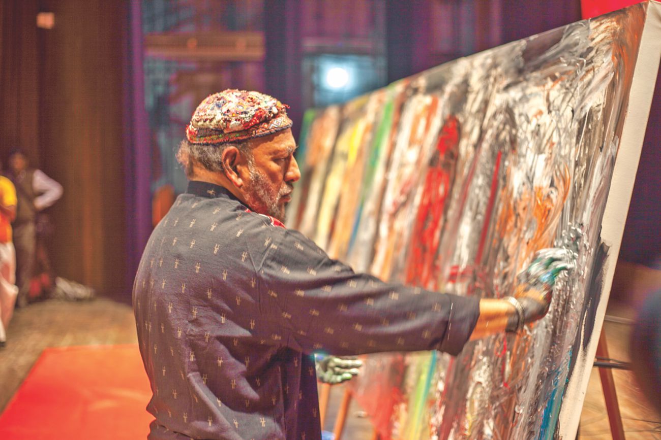 ALLUVIAL RHYTHM: Creating Art with Music by KALIDAS KARMAKAR