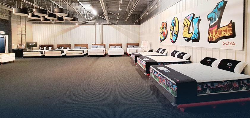 Araam Edmonton showroom