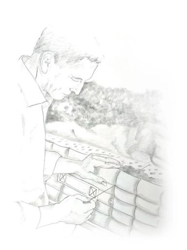 Hand side-stitching