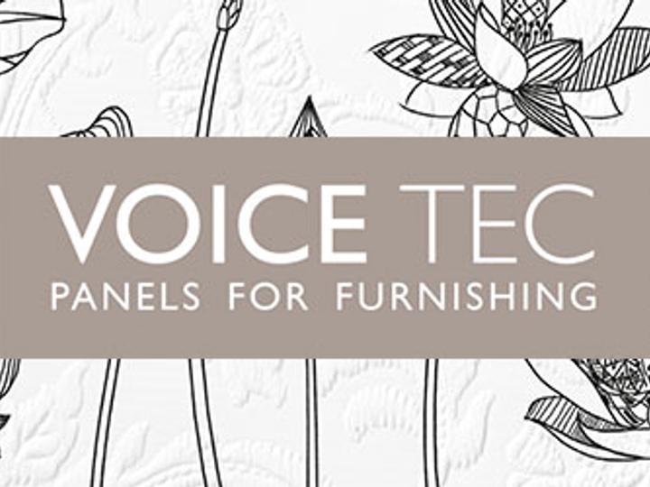 Neue Designplatte: Voice Tec