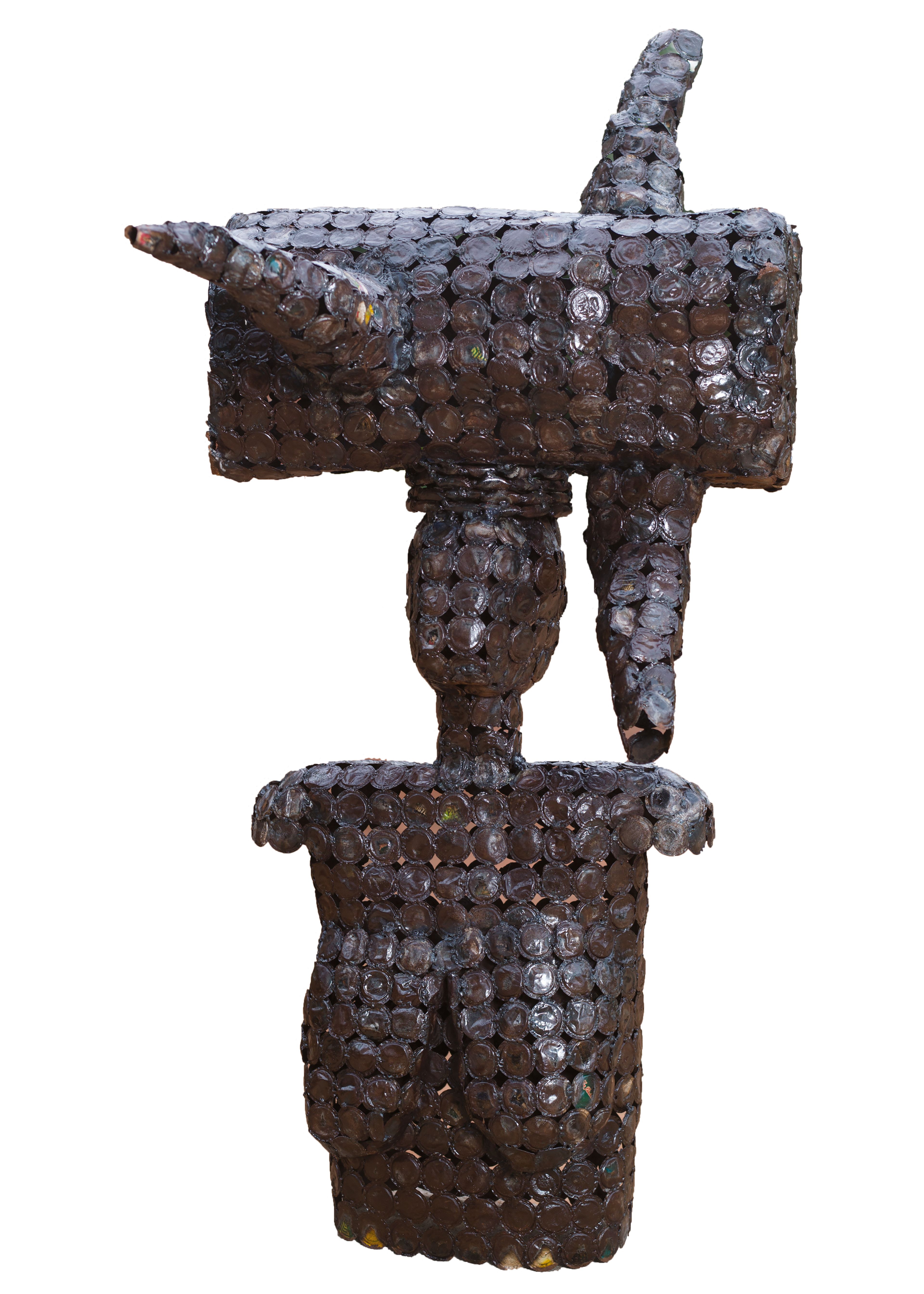 Sculpture « Tronc d'arbre 02 », série Hors séries, par Emérick Boby