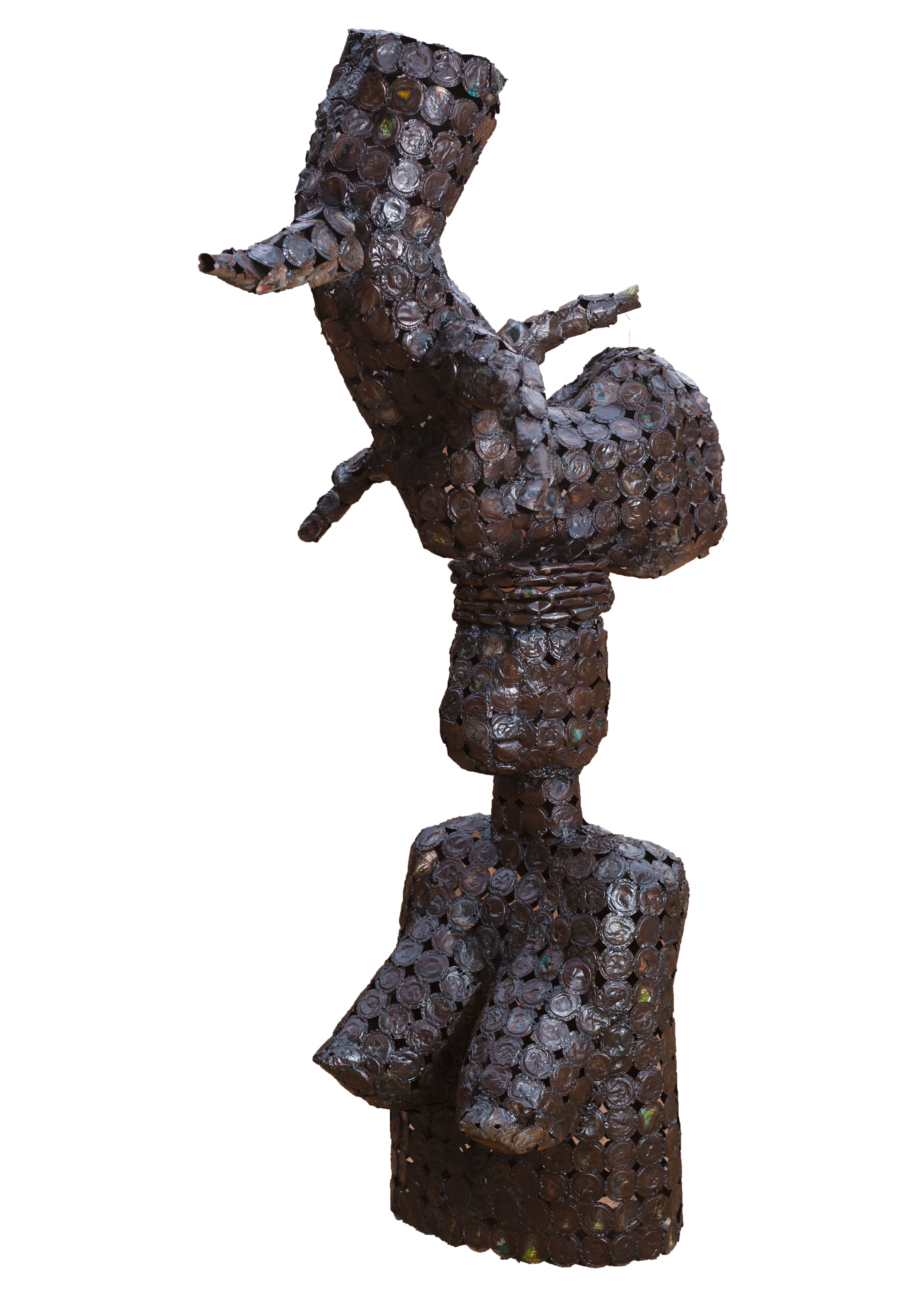 Sculpture « Tronc d'arbre 01 », série Hors séries, par Emérick Boby
