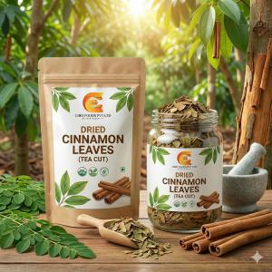 Dried Cinnamon Leaves (Tea Cut)