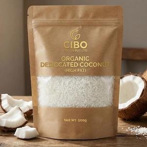 Organic Desiccated Coconut (High Fat)