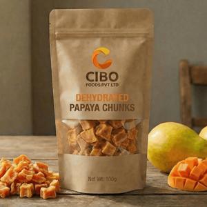 Premium Organic Dehydrated Papaya Slices