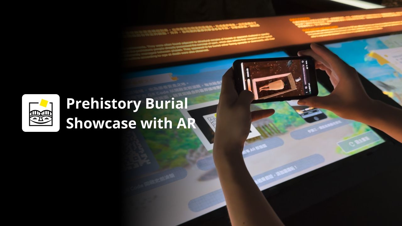 Prehistory Burial Showcase with AR