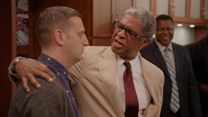 I used to change his diaper. This kid would eat anything he got his hands on. And then his face would scrunch up and turn re