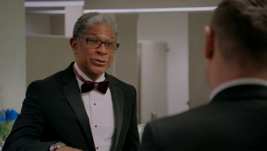 Oh, I've seen that look before. You're getting ready to take a big dump. And in a minute, I'll be wiping