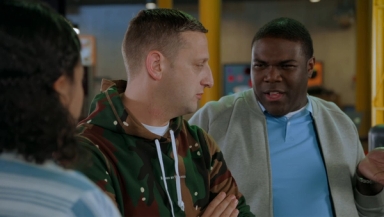 Yea, nobody just talks like that, and plus it doesn't even make sense. Like Freddy Krueger's hand, like