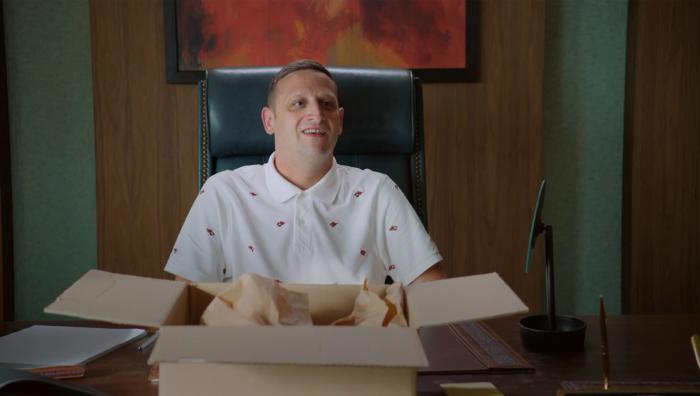 Yeah, of course it's a joke. I think it's funnier than you do, actually.